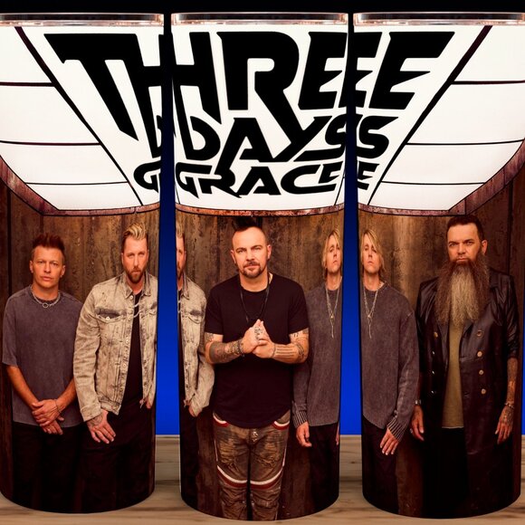 Three Days Grace Rock Band Music Cup Mug Tumbler 20oz - Picture 1 of 3